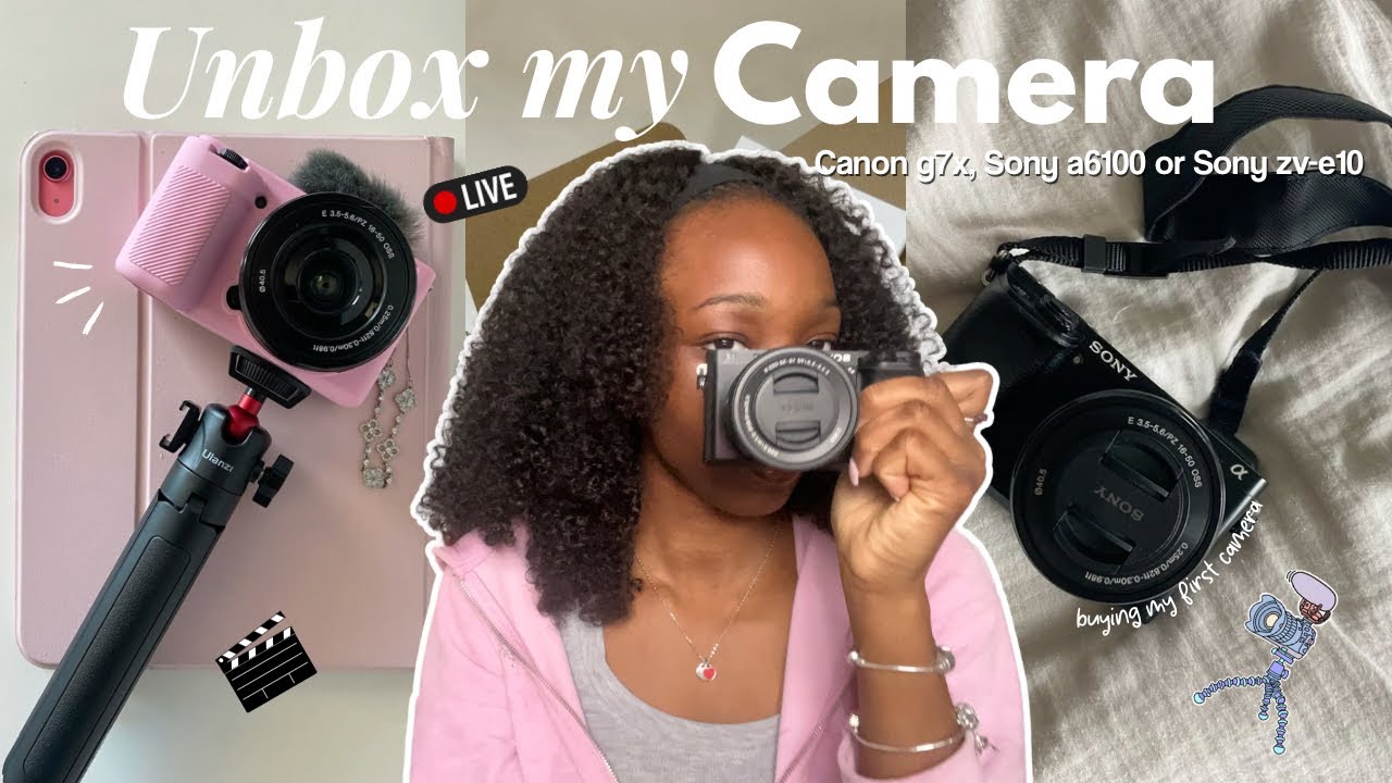 SONY A6100 CAMERA UNBOXING 📸 | Better than canon g7x?, Accesories, quality test & review