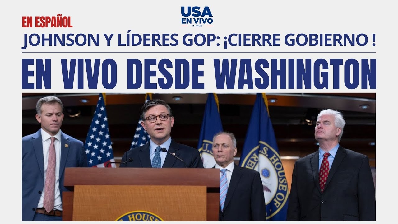 🚨EN VIVO: Mike Johnson conferencia antes de discurso Estado de la Unión de Trump | USA EN VIVO 🔴