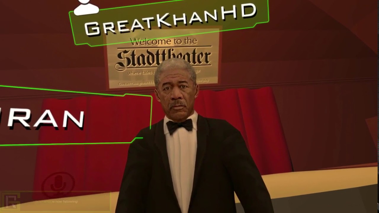Morgan Freeman tells a story | PT. 1 | VRChat 2018