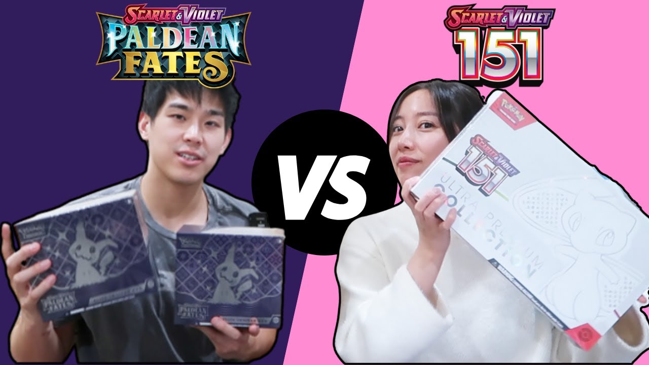 Paldean Fates ETBS VS 151 UPC BATTLE!!!