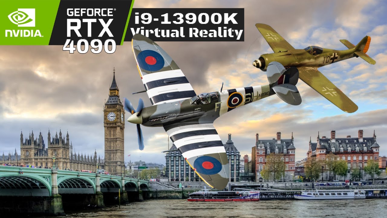 WW2 Air Combat on the Spitfire [Powered by RTX4090] - Normandy 2.0 || Dcs World 2.8 VR