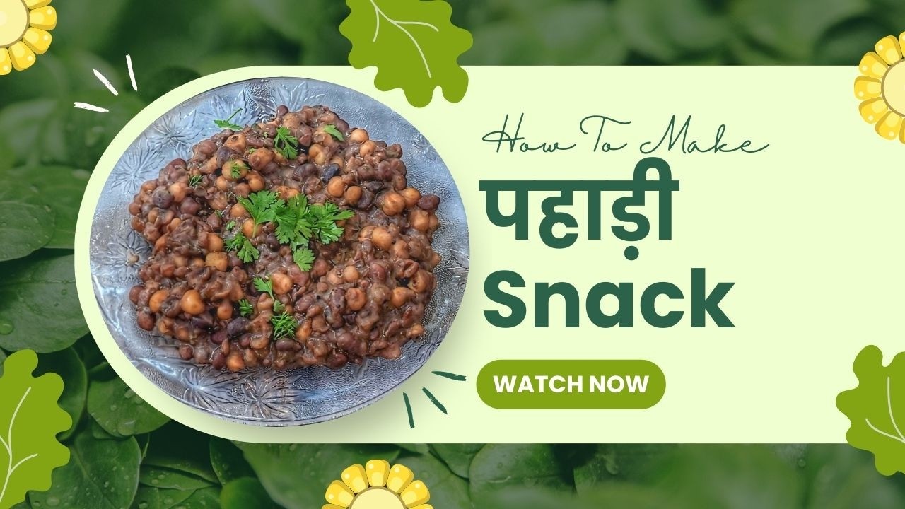 पहाड़ी Snack Recipe | Maja Aagya | Mohit Sajwan & Ft. Smt. Dilla Dev | Daily Vlogs