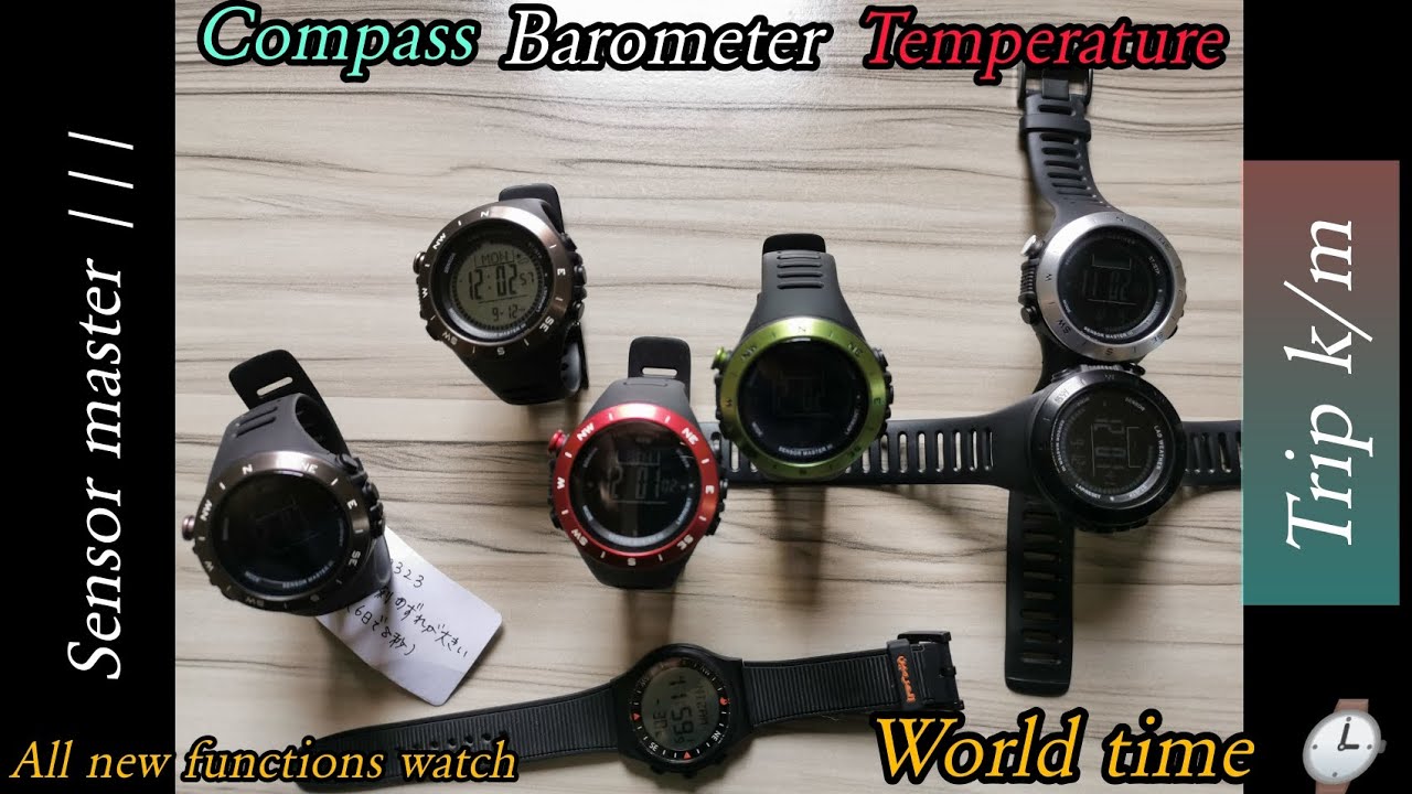 Lad Weather Sport Watches Sensor Master 3