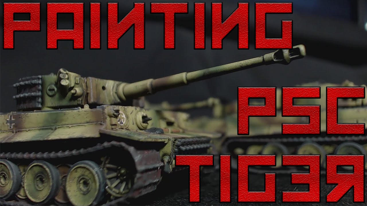 Painting 15mm scale Plastic Soldier Company Tigers