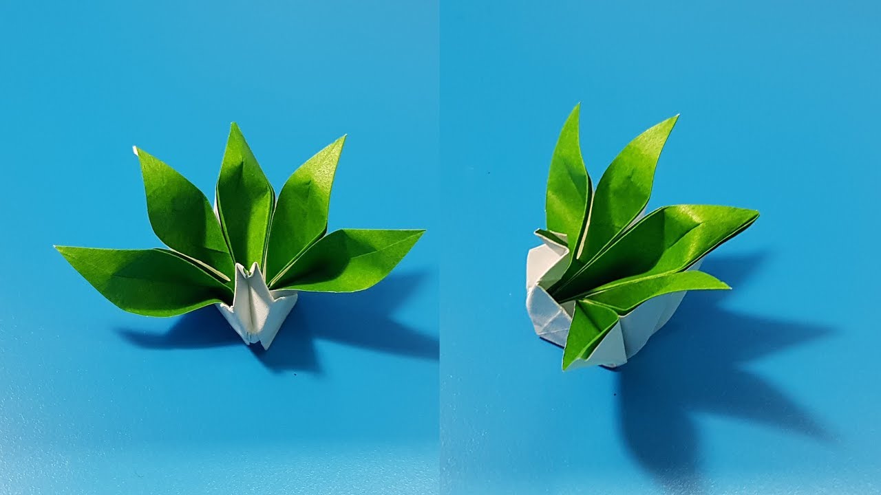 ORIGAMI - Gấp Hạc Có Bộ Đuôi Đặc Biệt || Special Crane - Easy Origami