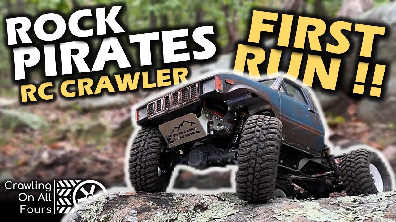 IT'S A FIRST!! - First TRAIL FUN w/ Rock Pirates RC