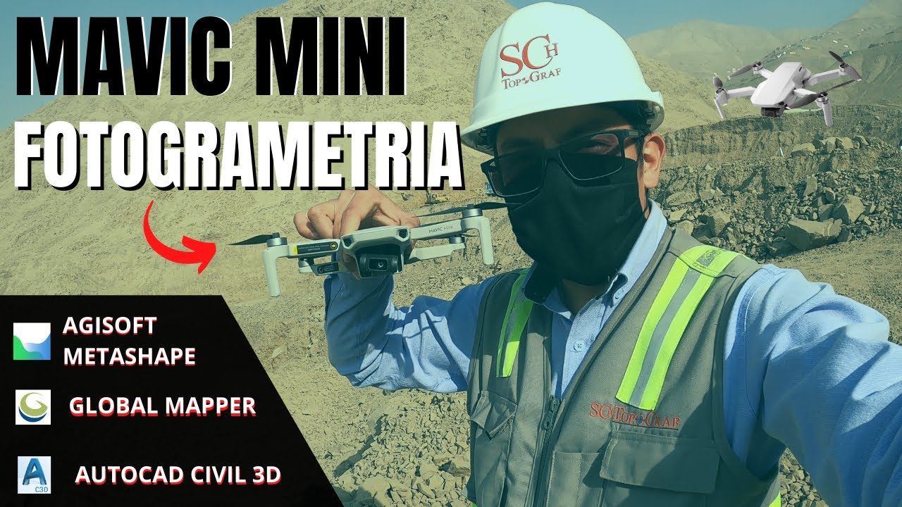 FOTOGRAMETRÍA CON EL MAVIC MINI - TE SORPRENDERAS CON LOS RESULTADOS 😱!!!