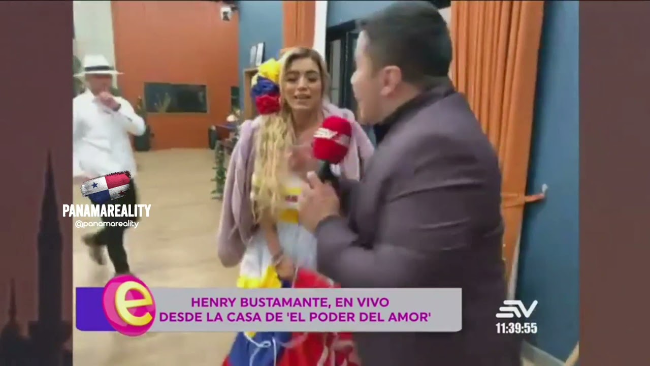 Miguel Melfi con vestimenta tradicional de Ecuador 🇪🇨 que le regaló Andreina
