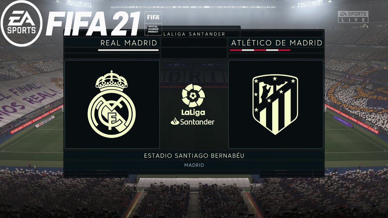 FIFA 21 | Real Madrid Vs Atletico Madrid | Madrid Derby | LaLiga 2020/21 | 12 December 2020