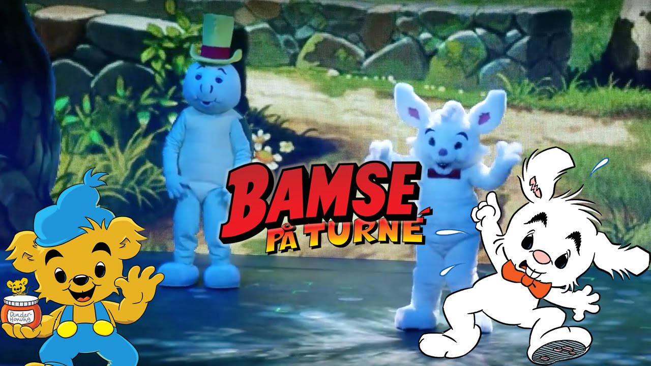 Bamse på turné: Lille Skutts sång om såpbubblor