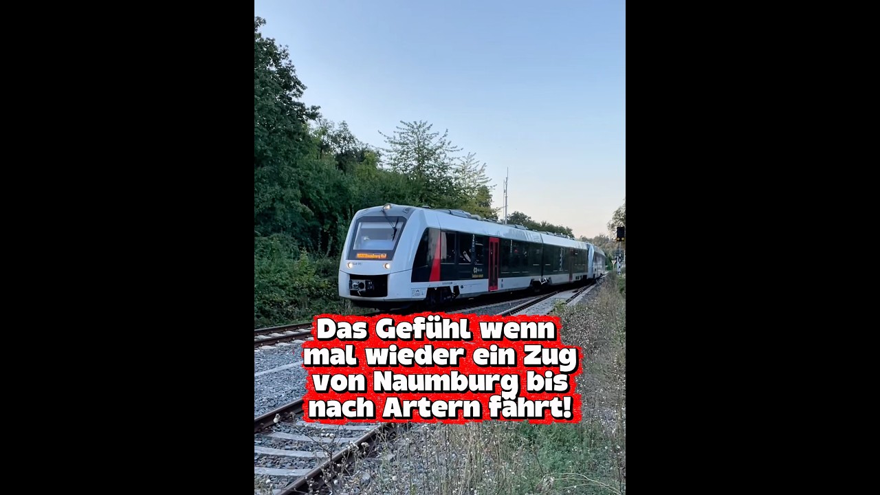 Man wird ja wohl noch tr&auml;umen d&uuml;rfen 😛 #unstrutbahn #ro&szlig;leben #artern