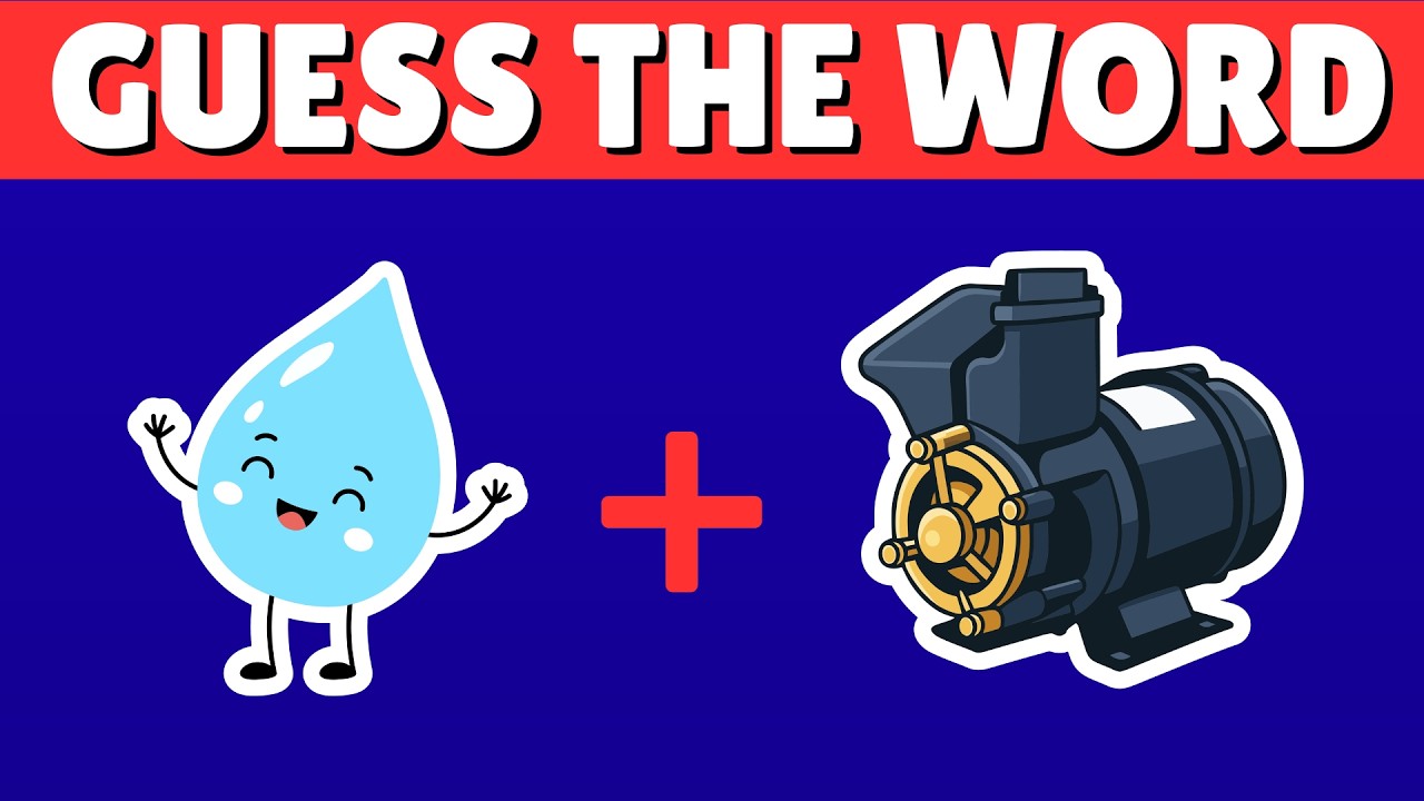 Guess The Word by Emoji 🤔 | Fun Emoji Quiz Challenge 2026