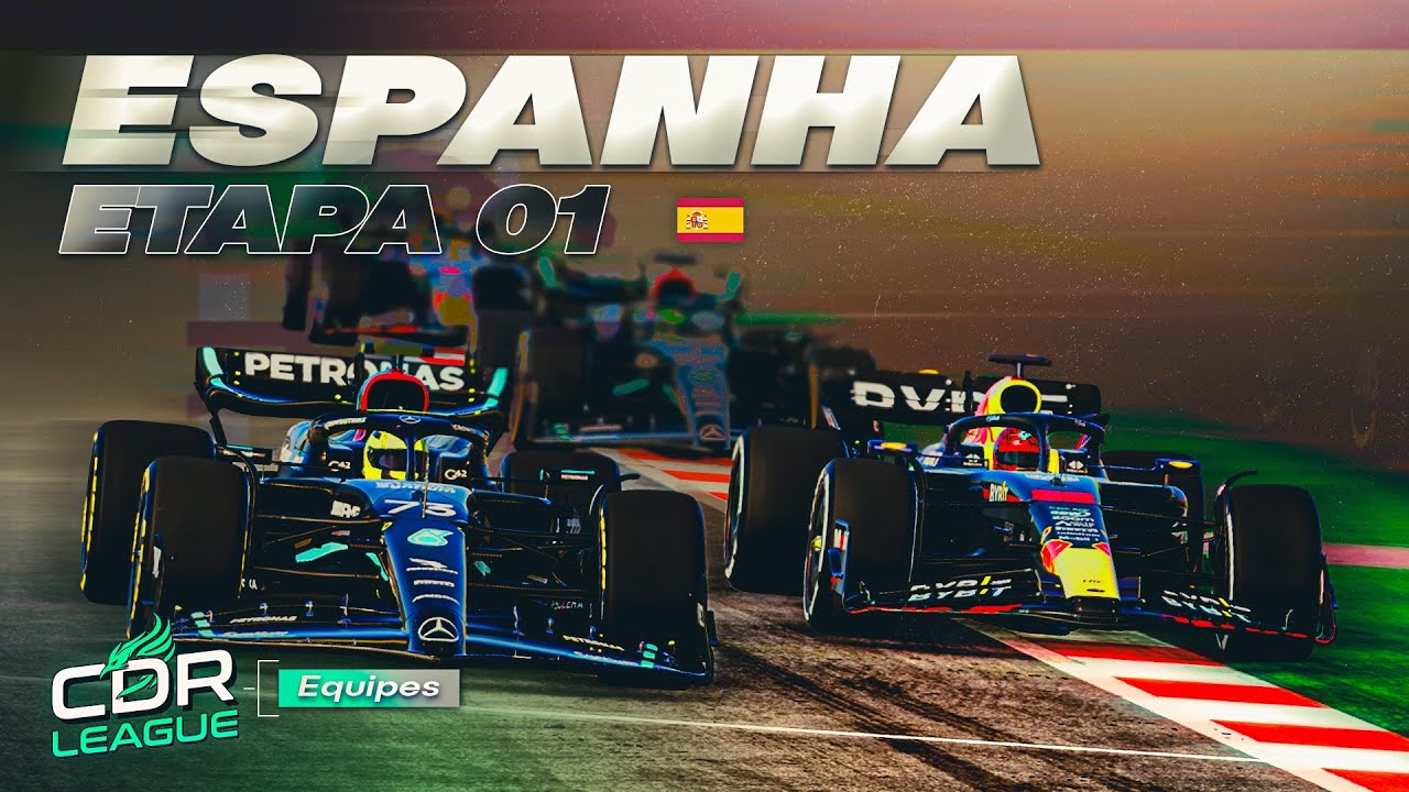 F1 23 - ESTREIANDO COM TUDO! - CDR League - Equipes - Espanha #01