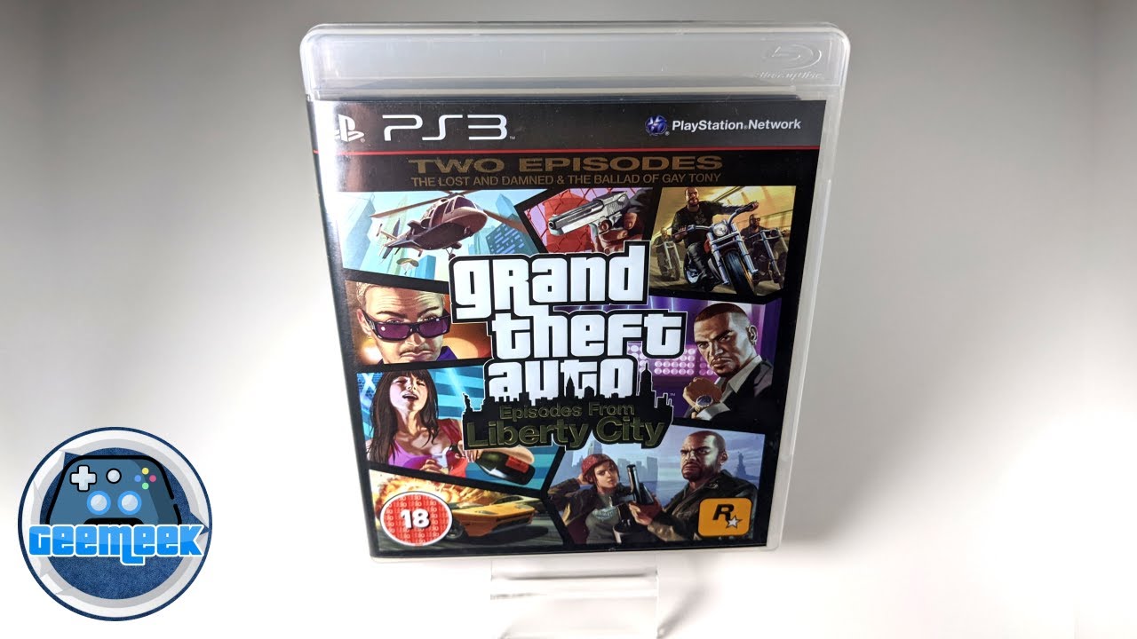 GTA Episodes from Liberty City - PS3 Unboxing