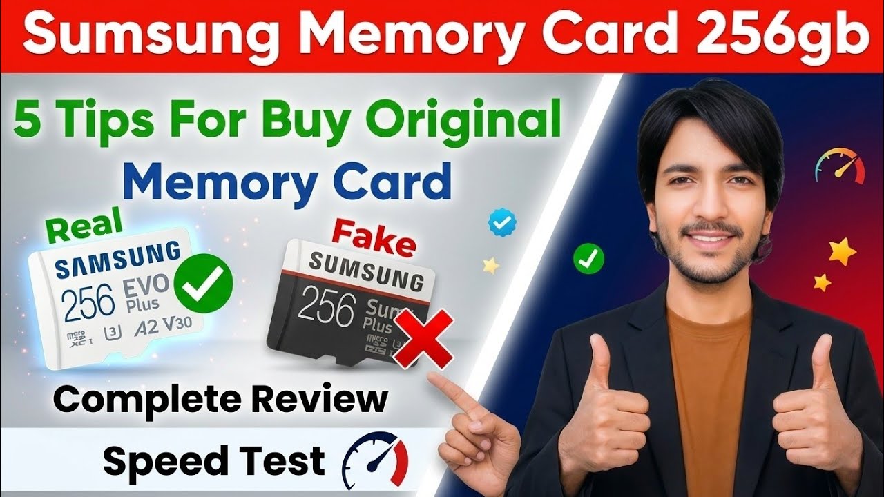 Samsung 256gb Memory Card Review | Fake vs Real Memory Card | Samsung Sd Card Real vs Fake