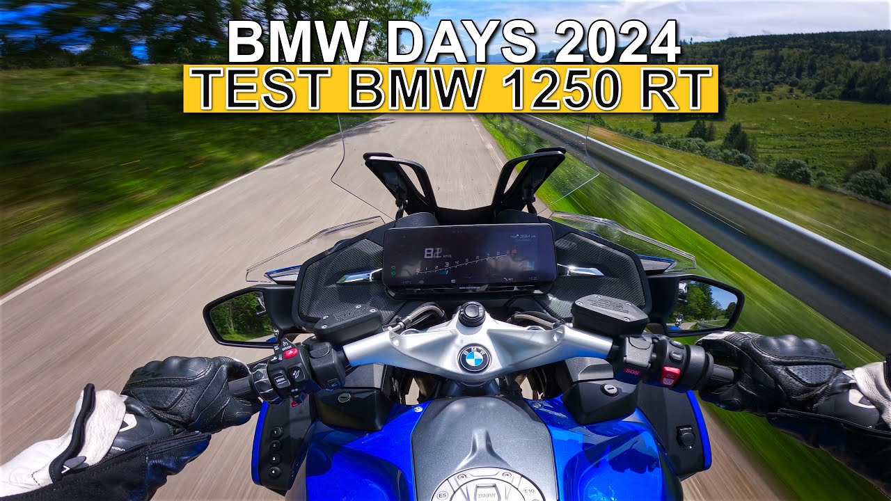 BMW DAYS - Découverte de la 1250 RT sur les routes Allemandes 🇩🇪🔥