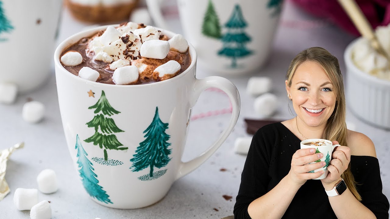 The Smoothest, Silkiest Homemade Hot Chocolate