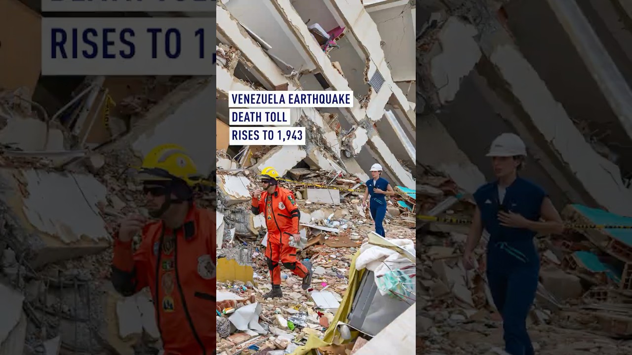 Venezuela earthquake death toll rises to 1,943