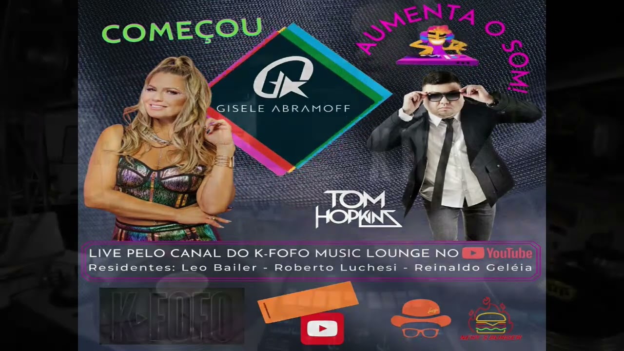 Replay do K-fofo Music Lounge 2026 - Gisele Abramoff & Tom Hopkins