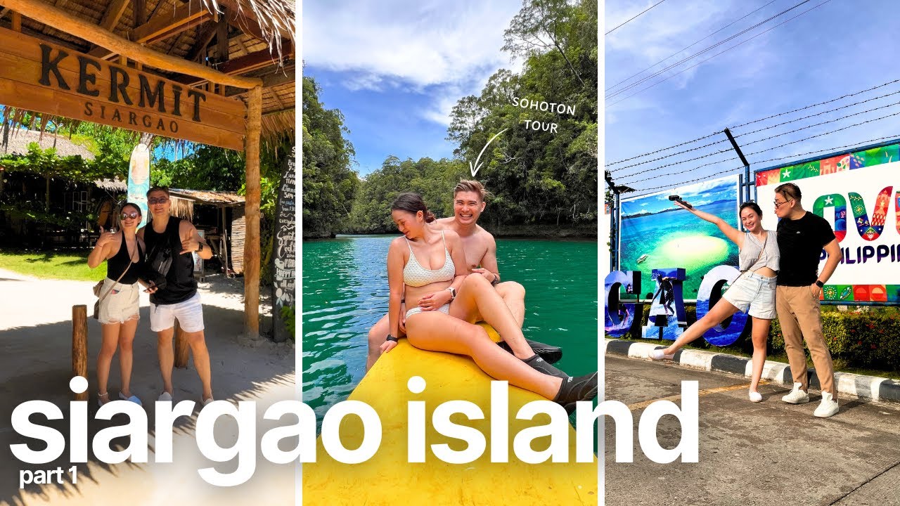 Siargao Island Pt. 1: Kermit Siargao & The Stunning Sohoton Cove