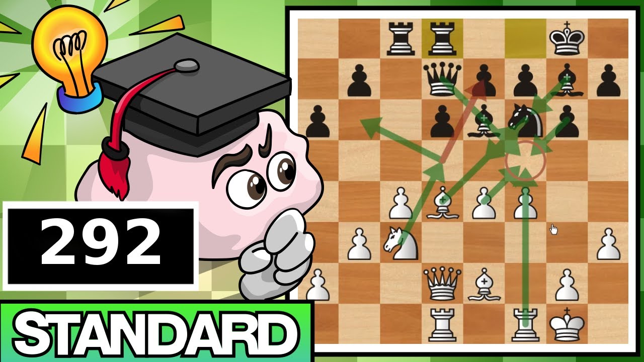 Pawn Breaks to Facilitate Tactics | Standard Chess #292 (Hyper Accelerated Dragon)