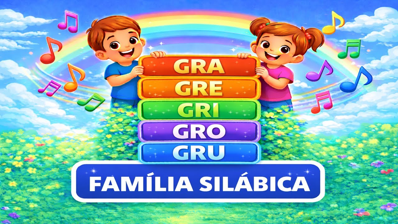 SÍLABA GR | GRA, GRE, GRI, GRO, GRU  | APRENDER A LER  E A ESCREVER