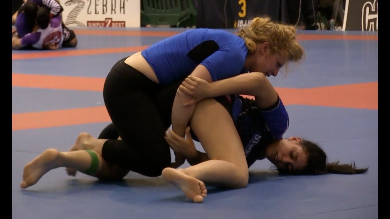 BLUE BELTS @ IBJJF NO-GI PAN NY 09.29.17 NY • Girls Grappling • Women Wrestling BJJ  Female Match