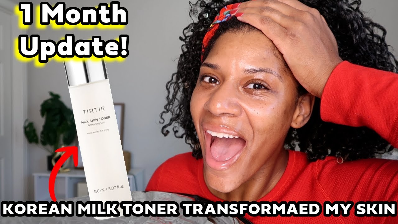 1 месяц использования тоника TirTir Milk Skin Toner для комбинированной кожи — просто обожаю!