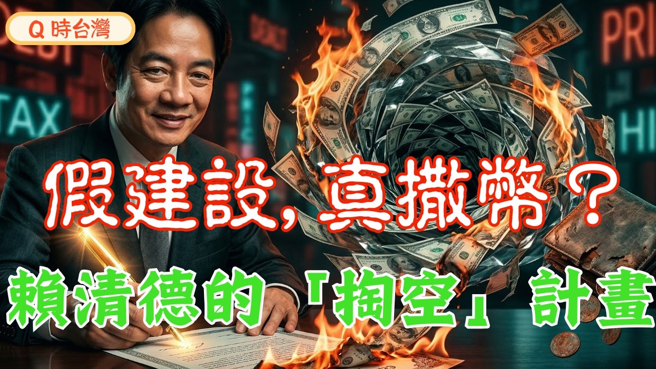 拆解賴清德「計劃」背後的撒幣真相！別被「韌性」騙了！心理學揭密：政府如何利用「恐懼訴求」掏空你的口袋。台灣版「啃老」危機！當國家只會舉債撒幣，我們的下一代還有未來嗎？#賴清德 #舉債撒幣 #AI新時代