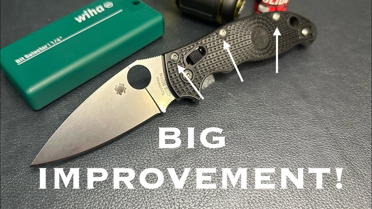Spyderco Manix 2 LW Disassembly/Maintenance