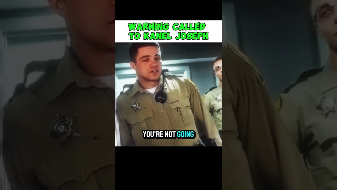 Warning ⚠️ called to Kanel Joseph #firstamendment #shorts #audit
