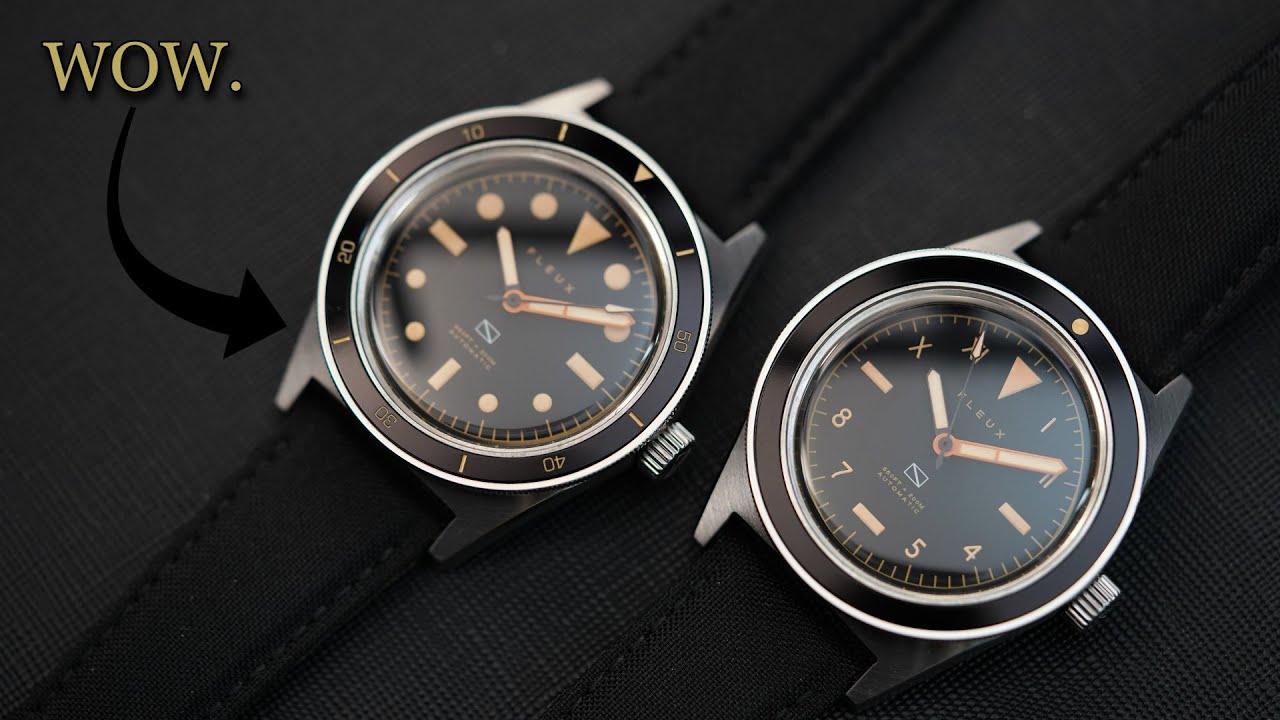 Vintage Inspired Done Right - The Fleux FLX001 and FLX002 California Dial Automatic Dive Watches