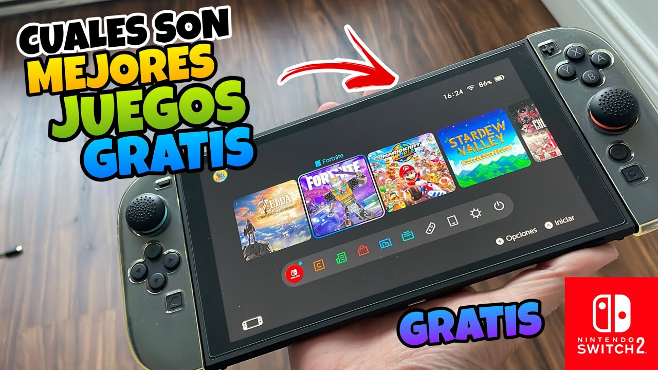 👉Cuales Son Los MEJORES JUEGOS GRATUITOS en NINTENDO SWITCH 2 ✅
