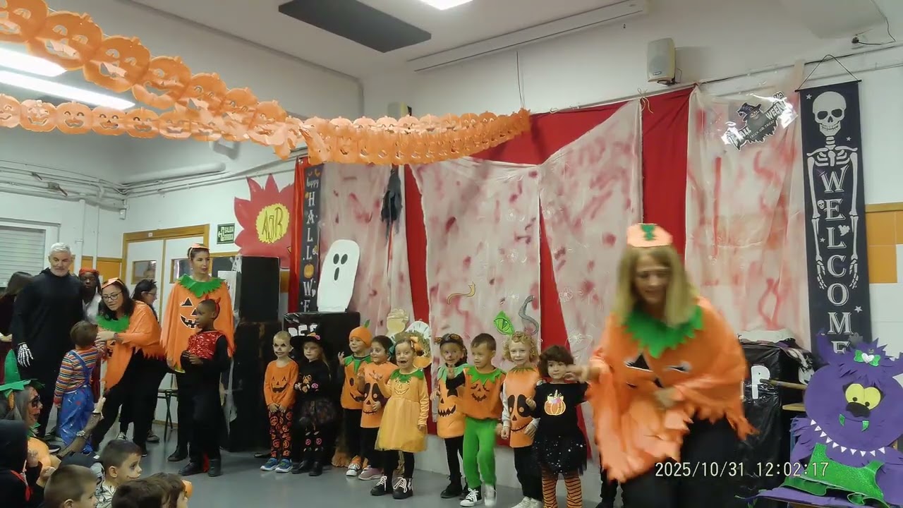 Baile Halloween Infantil 4 años 2025