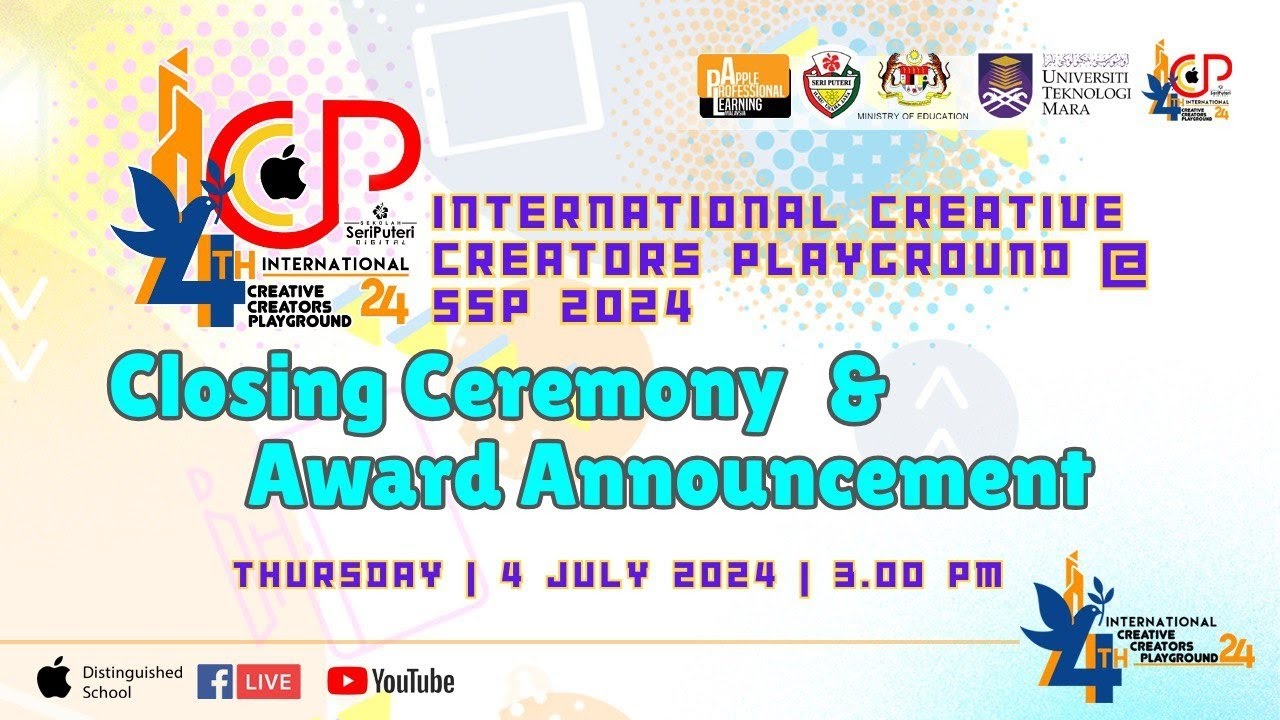 4TH ICCP @ SSP 2024 CLOSING CEREMONY & AWARD ANNOUNCEMENT
