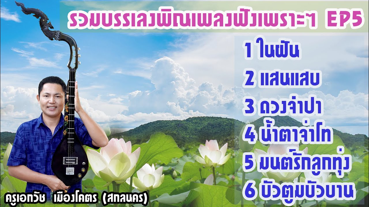 รวมบรรเลงพิณเพลงเพราะๆ EP5