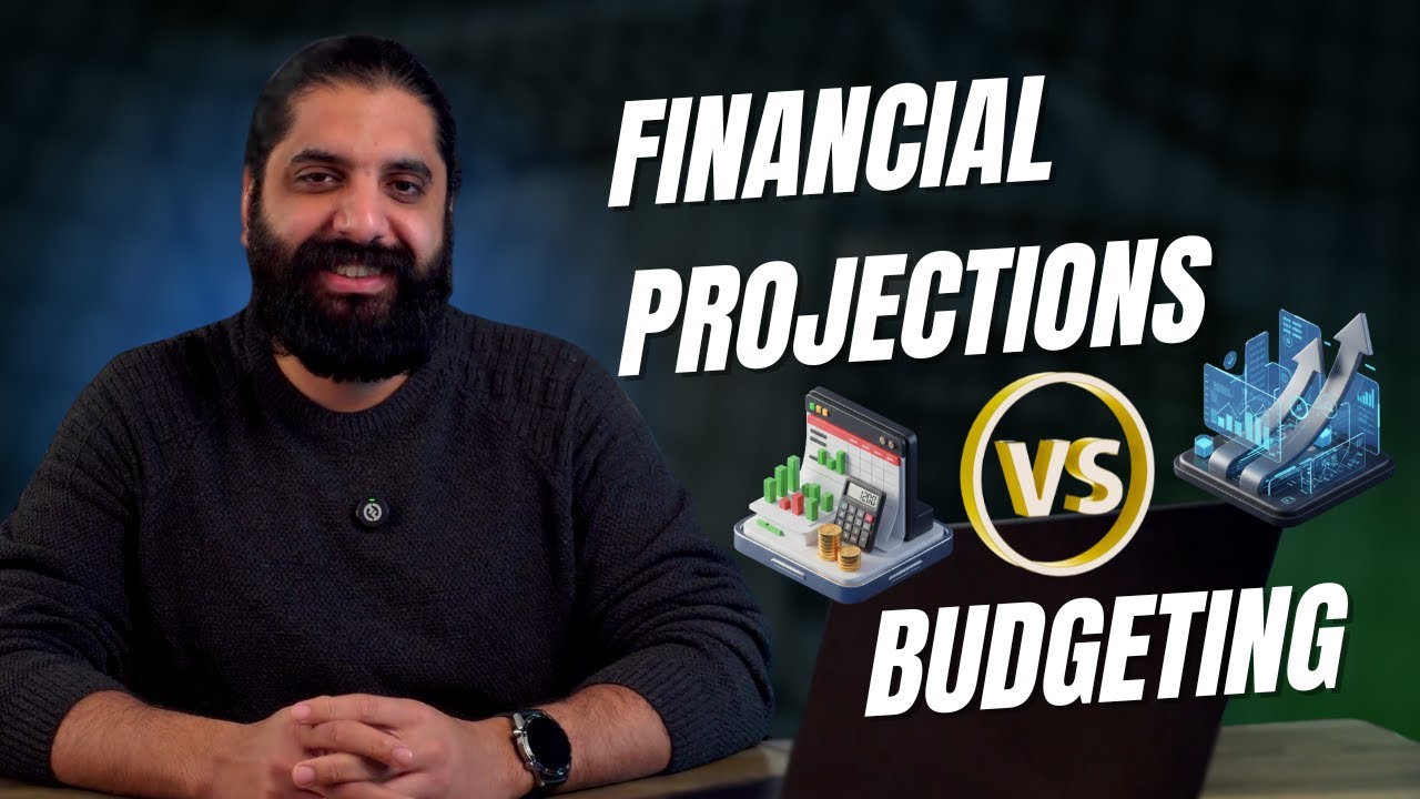 إيه الفرق بين النمذجه الماليه و الموازنه   Financial Projections Vs  Budgeting