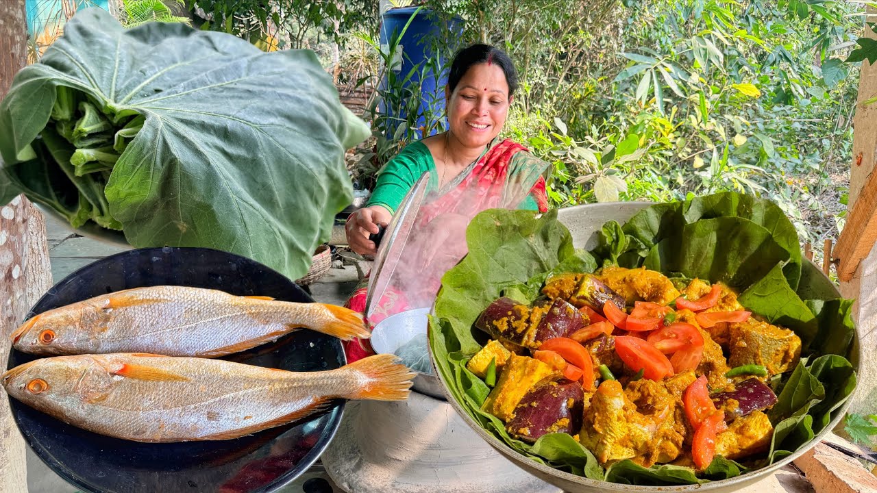 লাউ পাতায় ভোলা মাছের ভাপা |  এত সহজে এমন স্বাদ আগে কখনও খাওনি | New Style Recipe