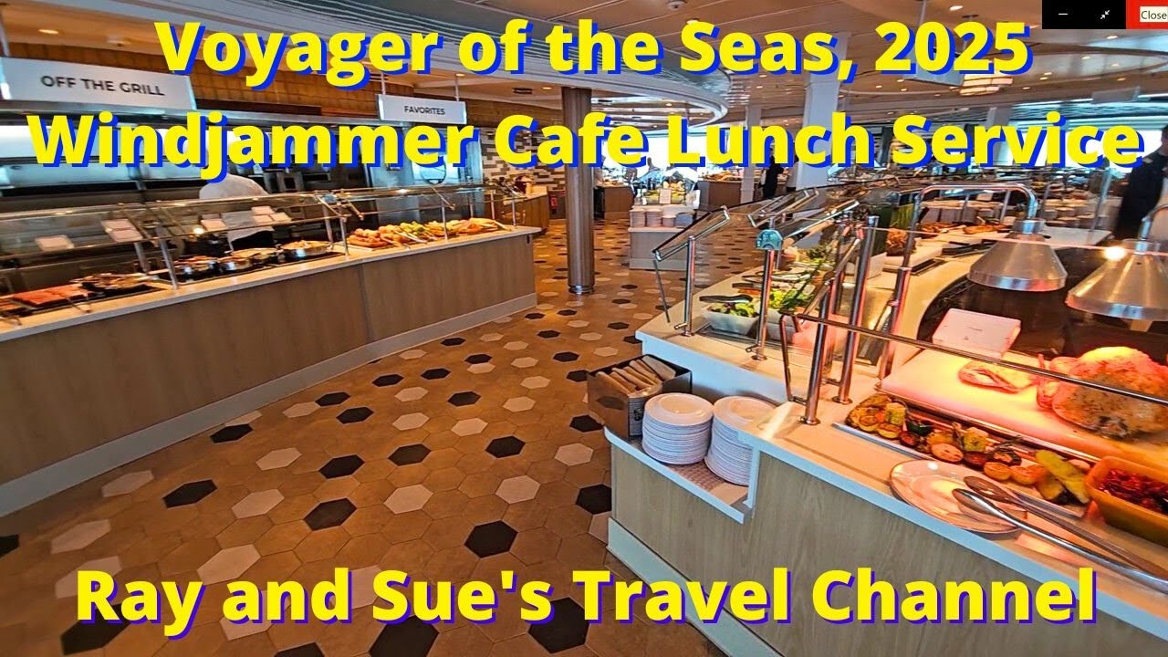 Voyager of the Seas Windjammer Lunch Service