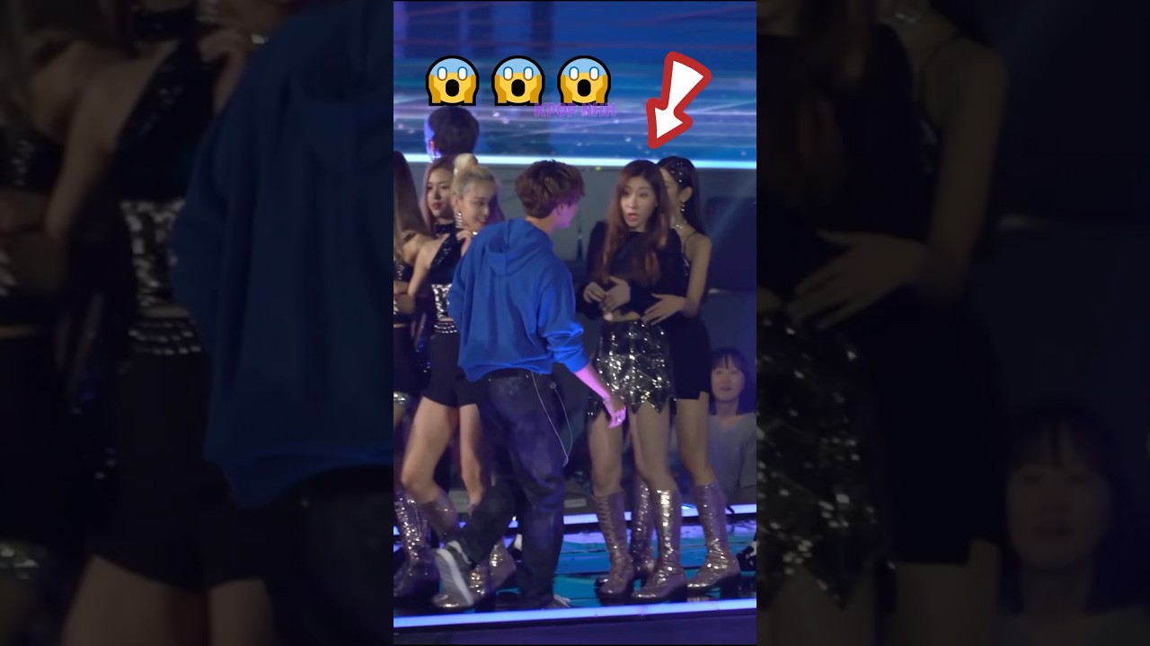 Look At ITZY Chaeryeong's Reaction When She Saw J-Hope 😱😱 #shorts #jhope #bts