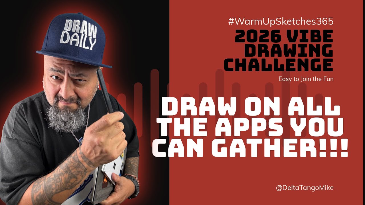 #WarmUpSketches365 try all the apps in 2026!