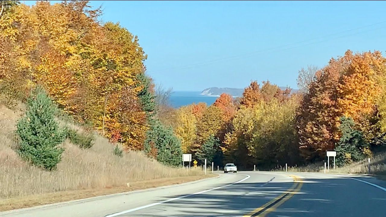 Our Drive From Ludington To Frankfort, Michigan