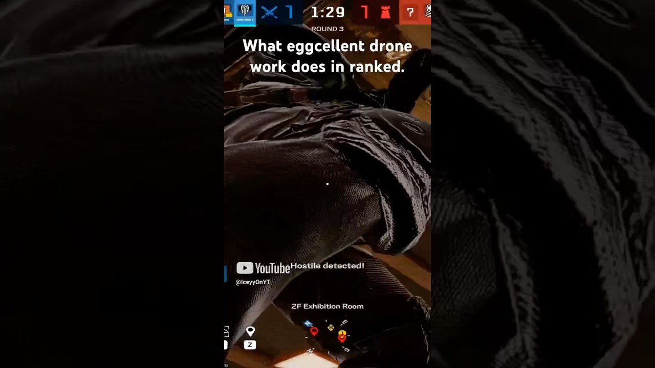 How to drone in Rainbow Six Siege #shorts #how to #IceyyOnYT