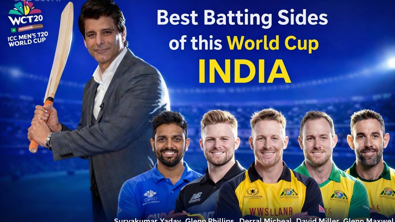 Batting analysis of teams | India | explosive | SKY | Sharma | WCT20 | Bol Wasim | 