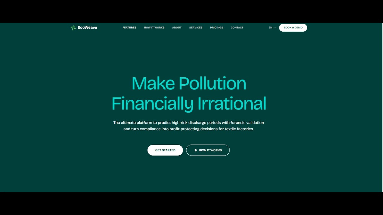 DU_GenMorphix_EcoWeave_Eco-Tech Hackathon 2026