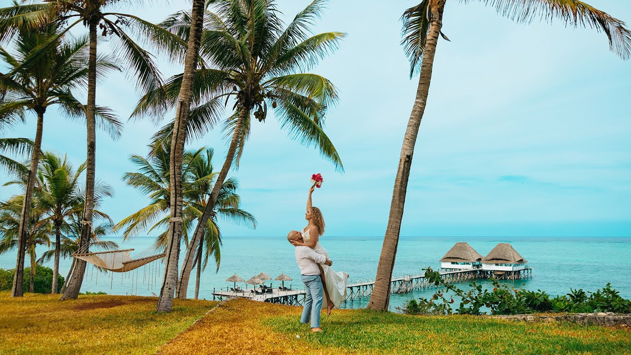 Slub na Zanzibarze - polski fotograf i filmowiec na Zanzibarze