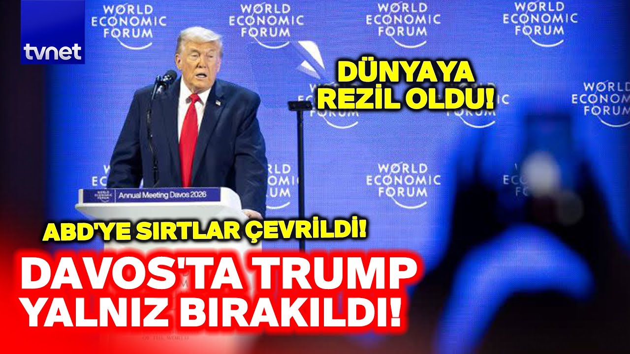 DAVOS’TA KARTLAR YENİDEN DAĞITILDI: ABD hiç bu kadar yalnız kalmamıştı! Tüm dünya ÇİN'i çevreledi!