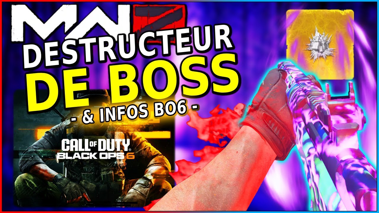 Cette arme DÉTRUIT LES BOSS & News de BLACK OPS 6 - MW3 Zombies