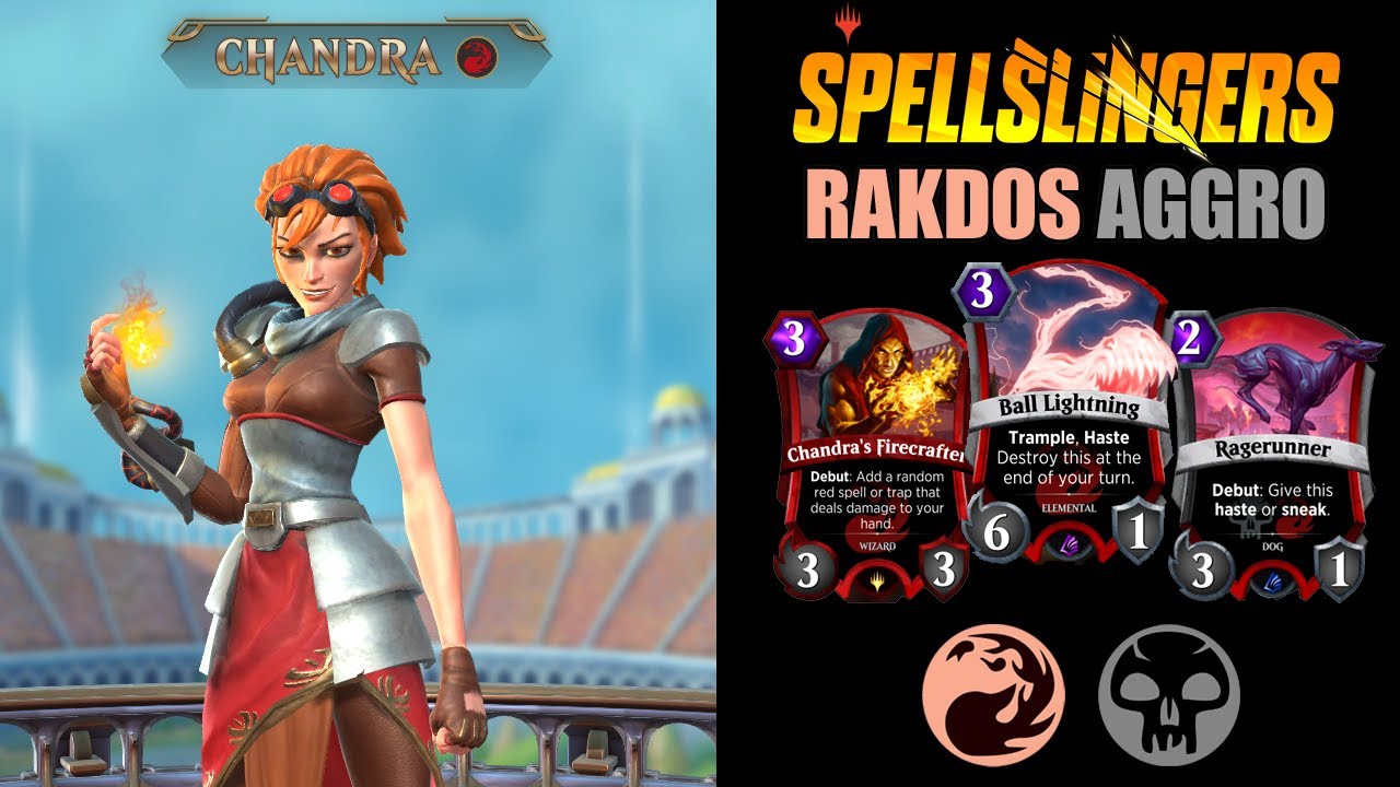 BUDGET DECK FOR BEGINNERS ! Chandra Rakdos Aggro - Magic Spellslingers - F2P