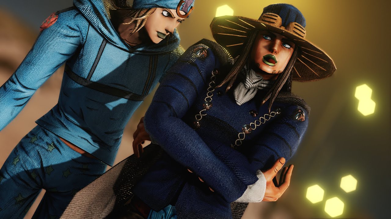 【JOJO MMD】when u have some free time in the steel ball run 🤑
